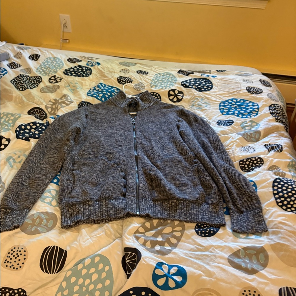 Banana Republic Brown and Red Knit Sweater